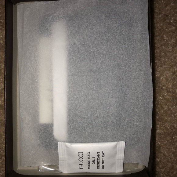 100% Authentic Black Leather Gucci Cardholder - Picture 3 of 7